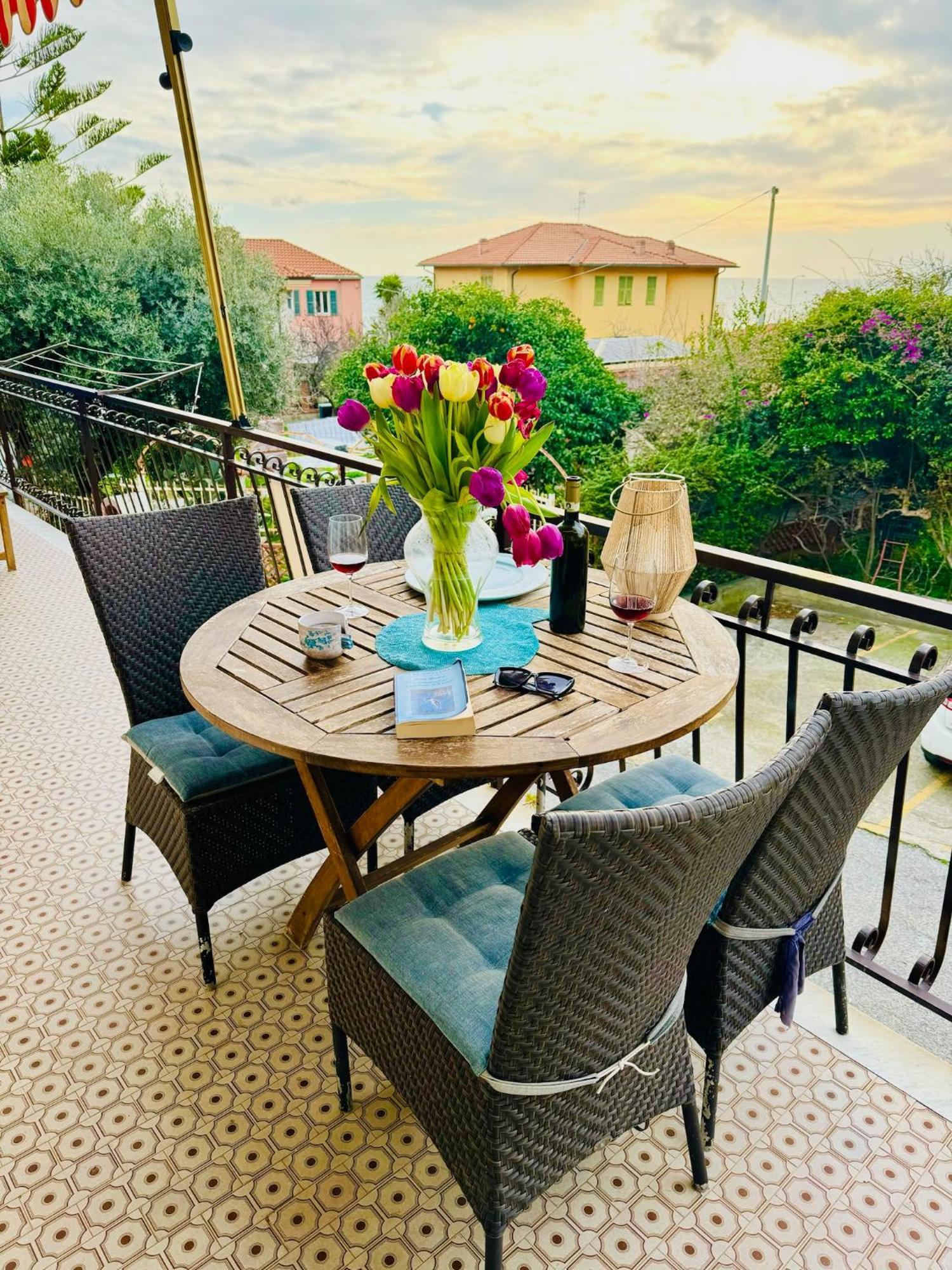 Il Timone Daire Riva Ligure Dış mekan fotoğraf